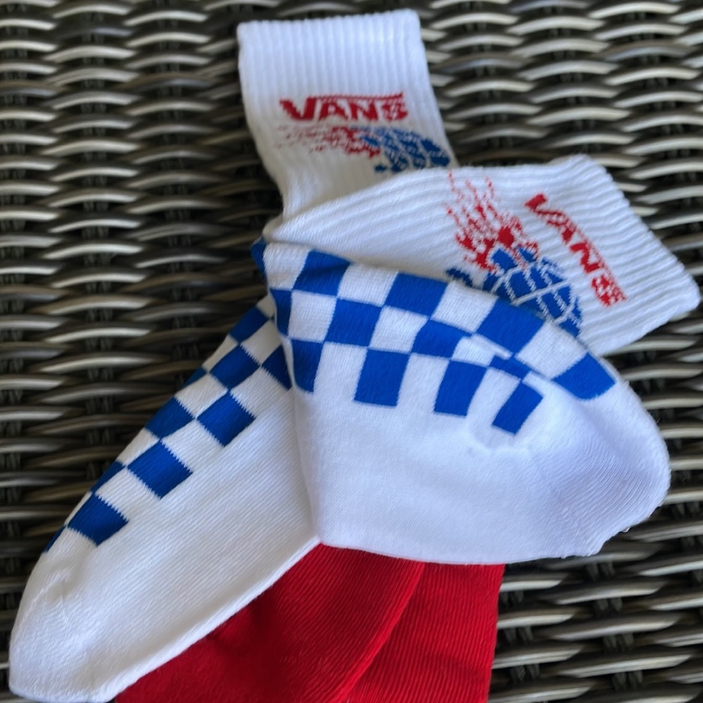 • VANS “Off The Wall” Men’s socks ( 2 pairs socks set ) - Picture 4 of 12